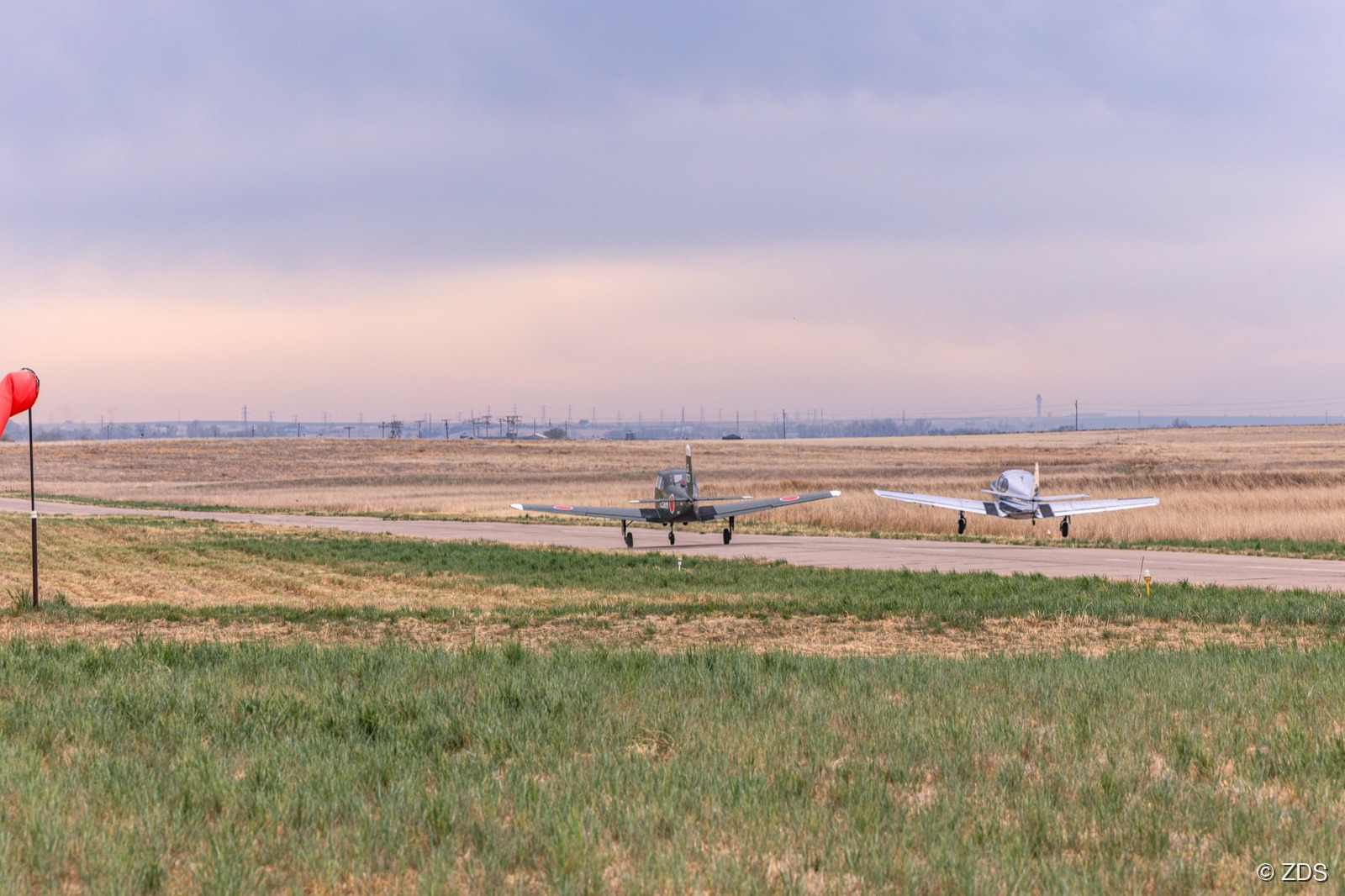 Golden hour over the ramp at 18V