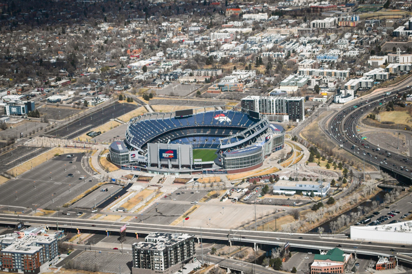 General aviation aircraft at Fort Lupton airport