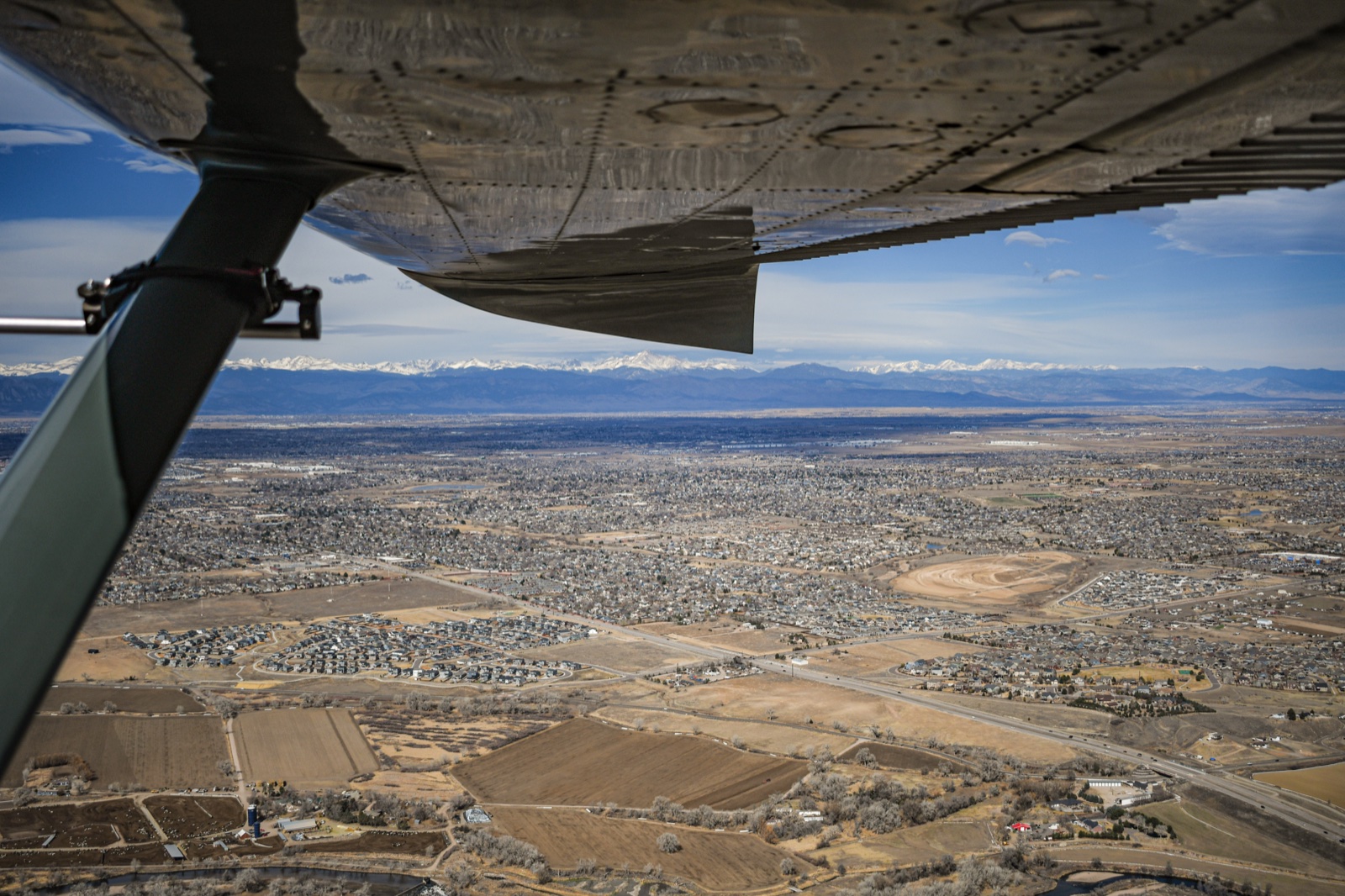 Ramp operations at Platte Valley Airpark