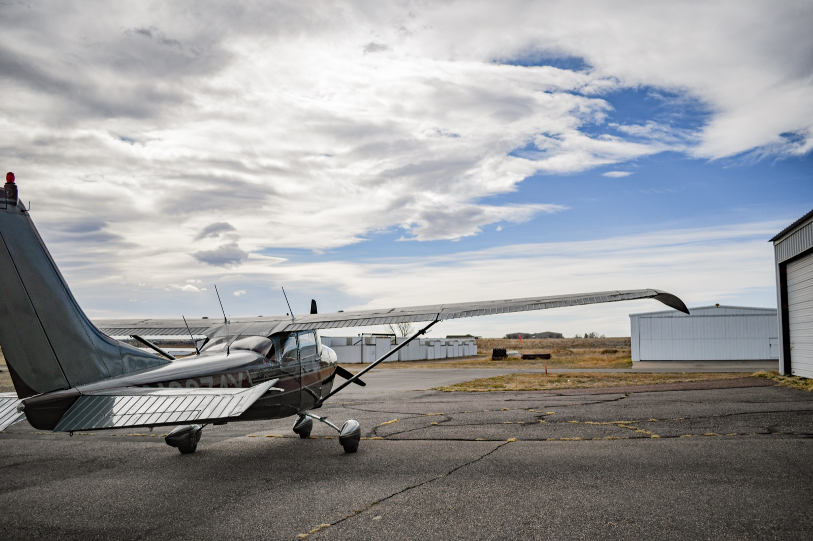 Ramp scene at Platte Valley Airpark