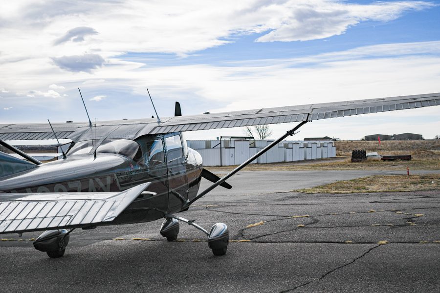 Flight at Platte Valley Airpark (18V)