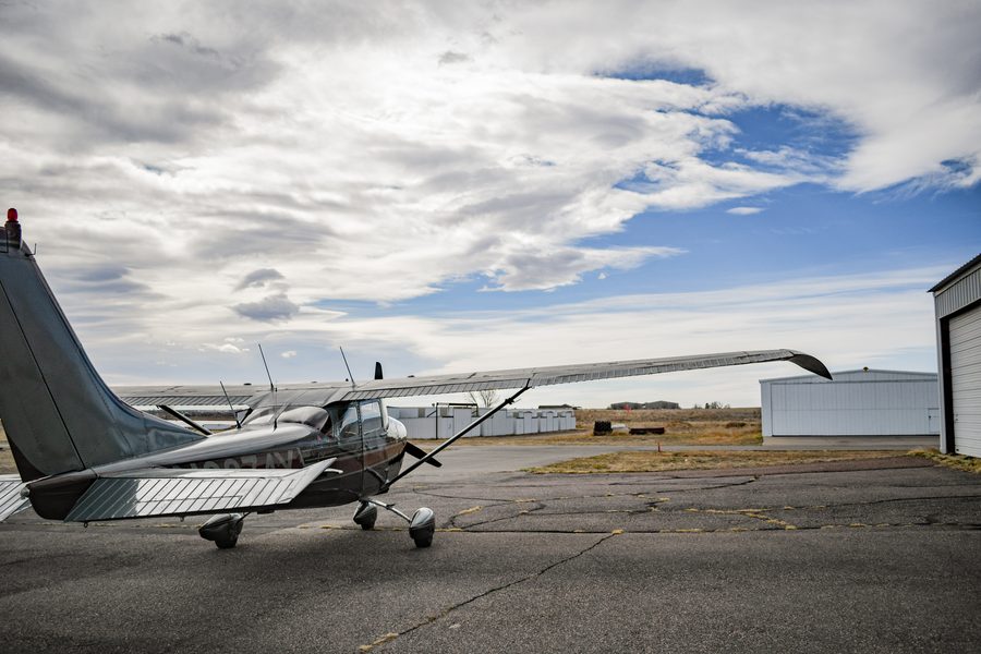 Flight at Platte Valley Airpark (18V)