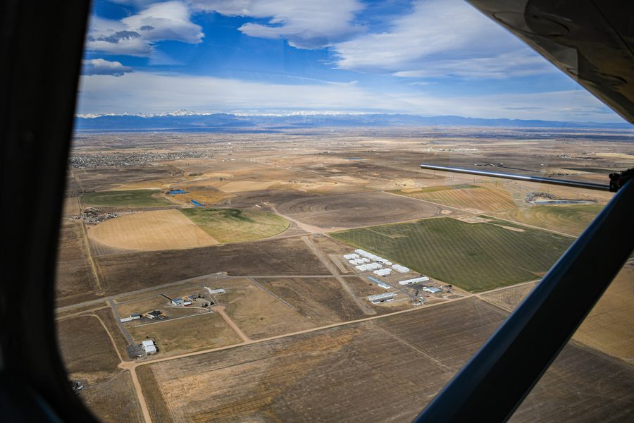 Flight at Platte Valley Airpark (18V)