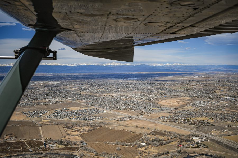 Flight at Platte Valley Airpark (18V)